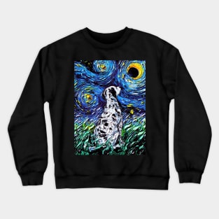 Dalmatian Night Crewneck Sweatshirt